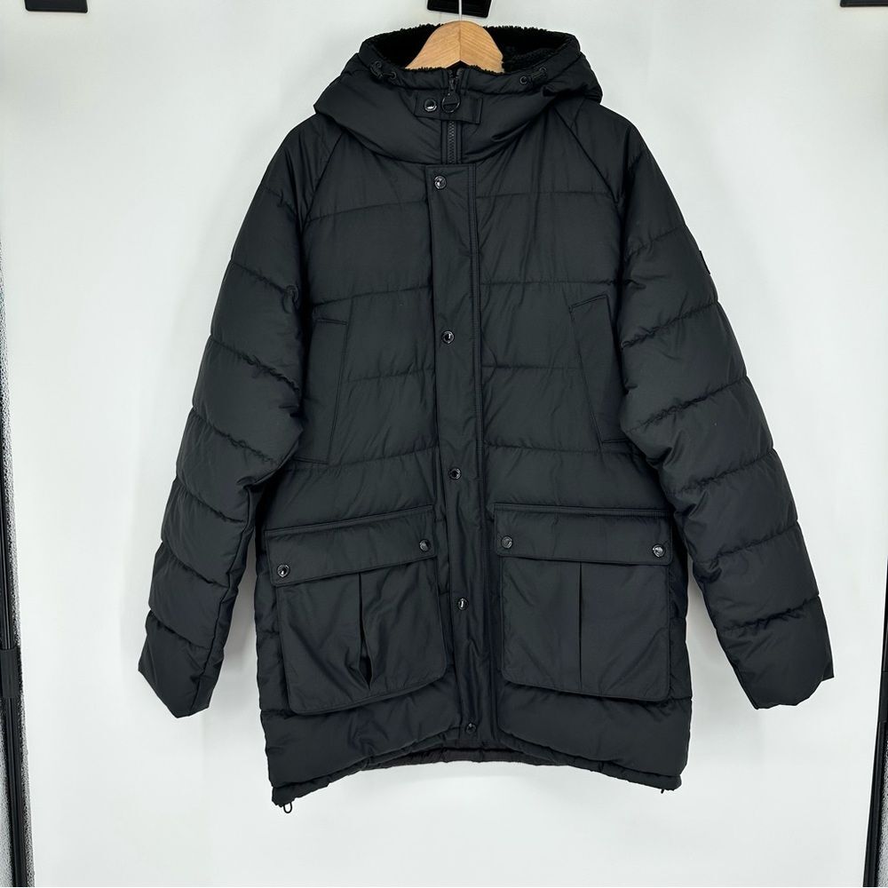 BARBOUR INTERNATIONAL
 
Storm Fog Quilted Jacket Size M. Sample
